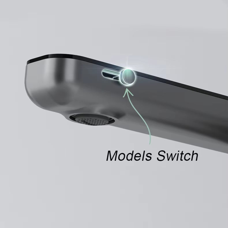 خلاط حوض حمام LED نحاس