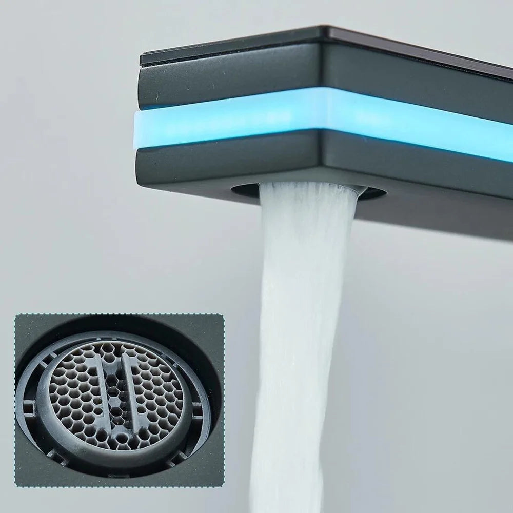 Smart LED Faucet Pro – خلاط حوض حمام ديجيتال LED مستــورد – Upgrade كامل لحمامك