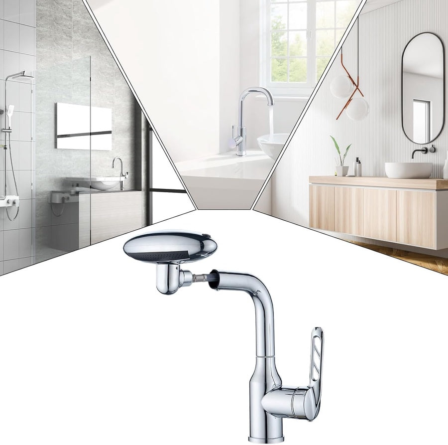 خلاط حمام 4 أوضاع نحاس 100%