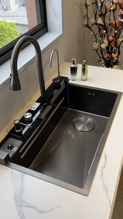 حوض مطبخ سمارت 75×45 تركي