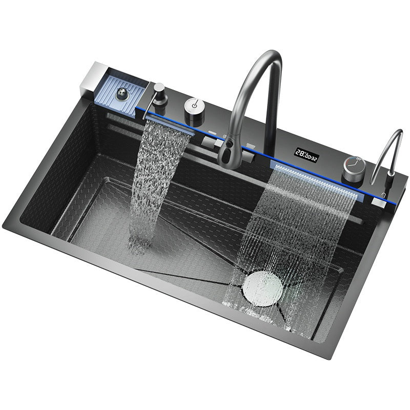 حوض مطبخ سمارت 75×45 تركي