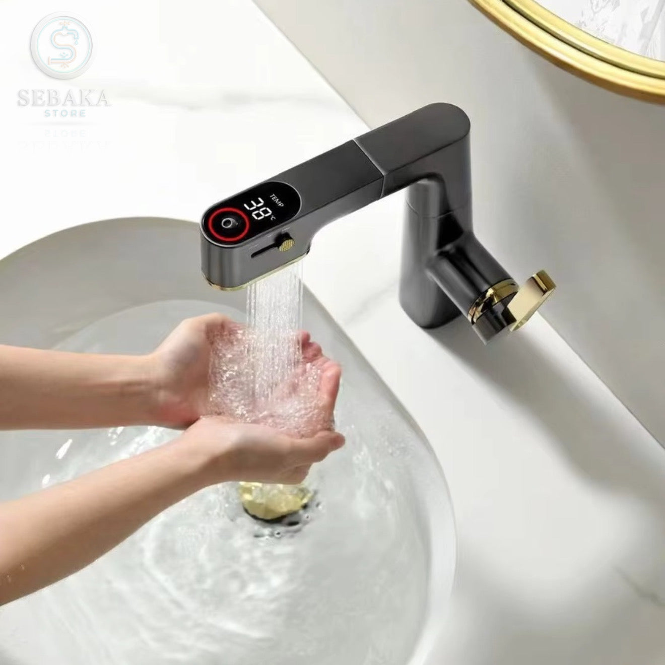 خلاط حمام سمارت سحاب ديجيتال