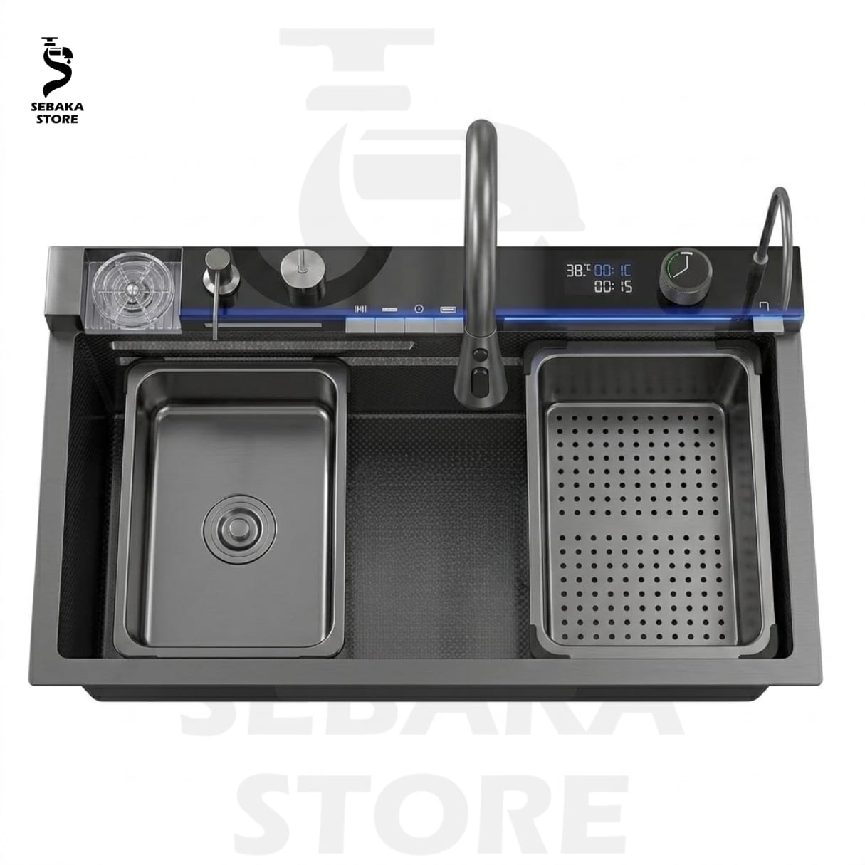 حوض مطبخ سمارت 75×45 ديجيتال