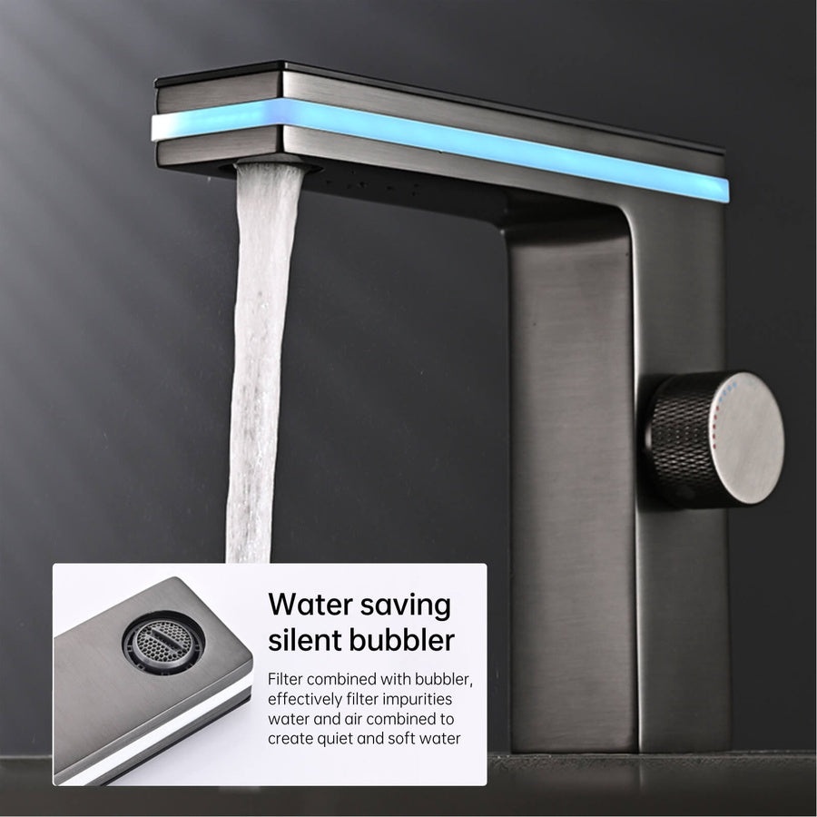 Smart LED Faucet Pro – خلاط حوض حمام ديجيتال LED مستــورد – Upgrade كامل لحمامك
