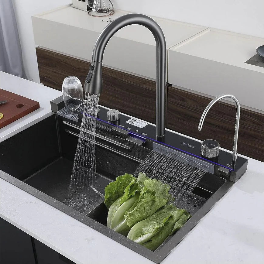 حوض مطبخ سمارت 75×45 تركي