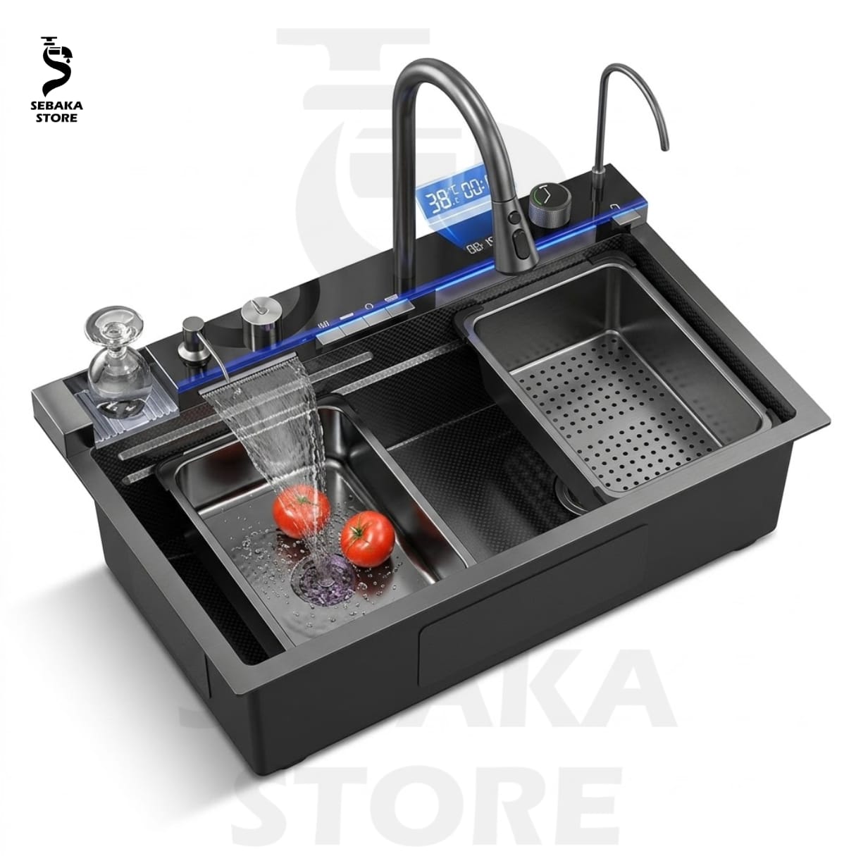 حوض مطبخ سمارت 75×45 ديجيتال